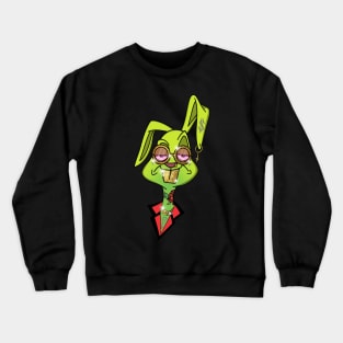 Rabbit Trapper  Mod.Green Crewneck Sweatshirt